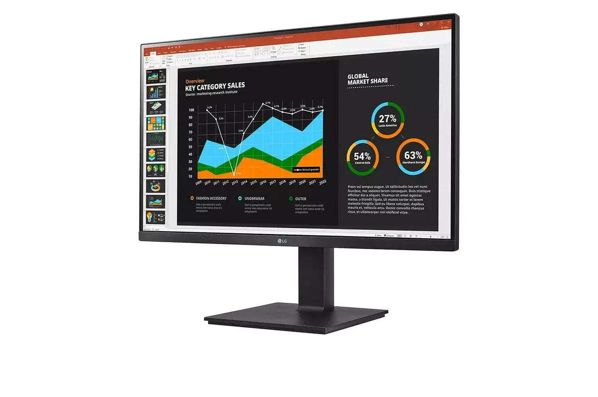 Computer monitor LG 27BQ75QB-B Photo 2