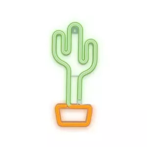 Light decoration figure Forever Light FLNEO2 Cactus Green Yellow USB