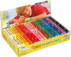 Modelling clay set JOVI Jovi Plastelina — 15 colours, 30 × 50 g bars