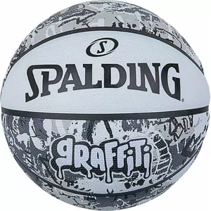 Баскетбольный мяч Spalding Graffiti 84375Z, размер 7, серый