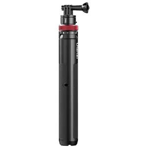 Tripod Ulanzi Go-Quick II action camera tripod, 3 legs, max height 140 cm, min height 48.5 cm, 332 g, black/red