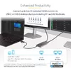 StarTech USB-C uz Dual-HDMI adapters 4K60 100W PD Photo 8