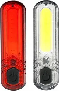 Bicycle Light Set Mactronic DuoSlim USB rechargeable 60+18 lm front and rear