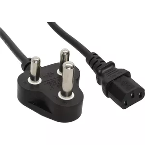 Power cable InLine B-16652R 1.8 m, 3-pin South Africa Type D plug, 5 A