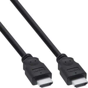InLine B-17602E HDMI Kabelis 2 m HDMI Type A vīrietis uz HDMI Type A vīrietis Versija 1.3 Zeltīti kontakti Melns