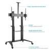 TV & Monitor Mount Manhattan Trolley Stand 462341 Photo 4