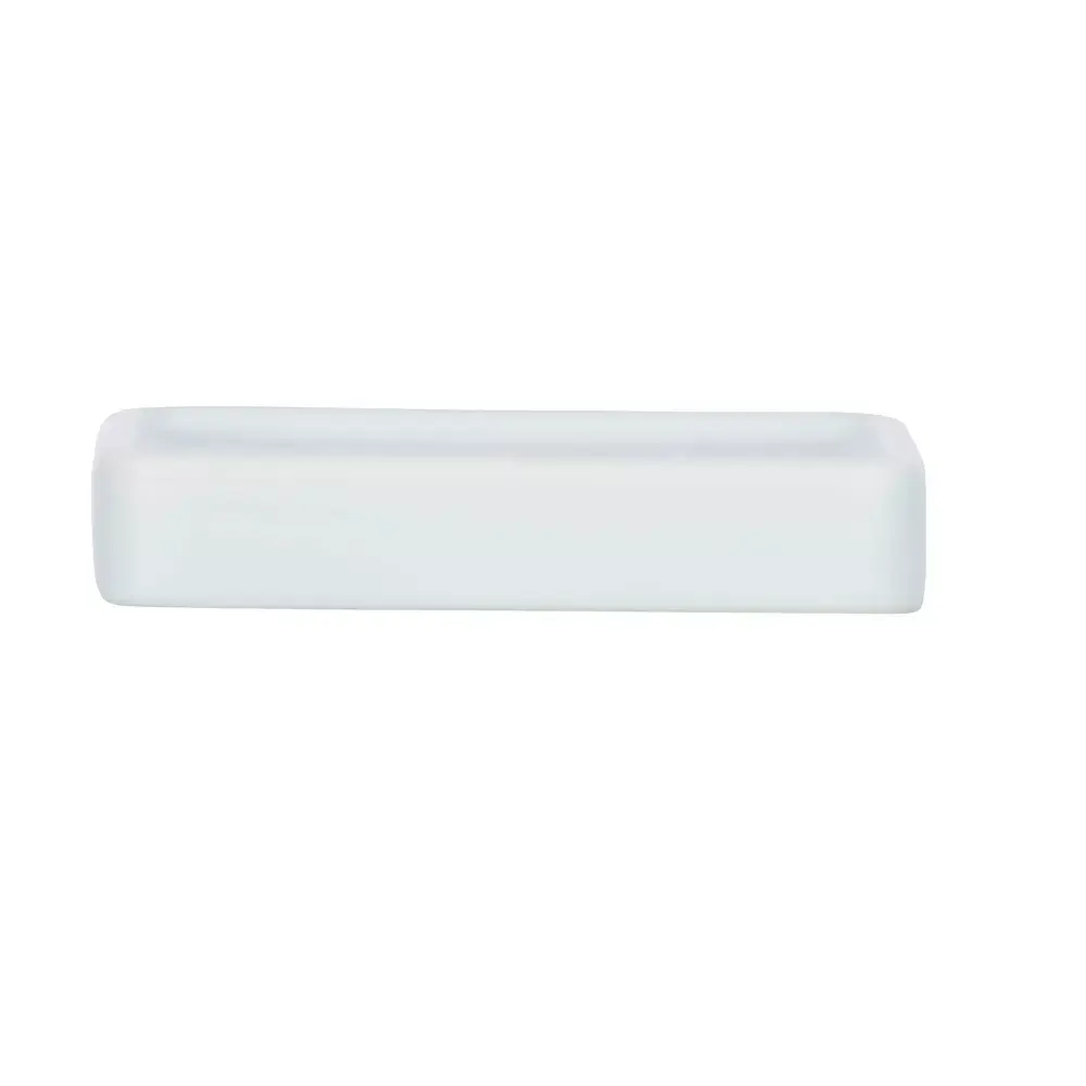 Wenko Hexa white ceramic soap dish Photo 3