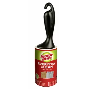 Roller Scotch-Brite 836RS-56EMEA pet hair remover Black White Plastic