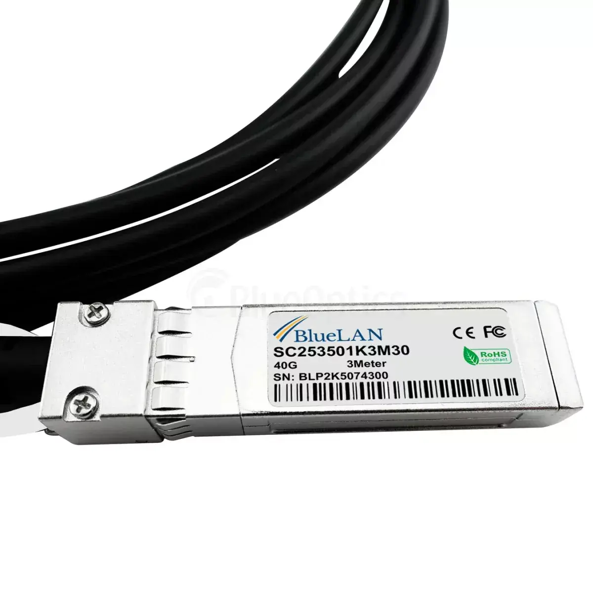 InfiniBand/optiskā šķiedra kabelis BlueOptics 10202-BL Photo 4