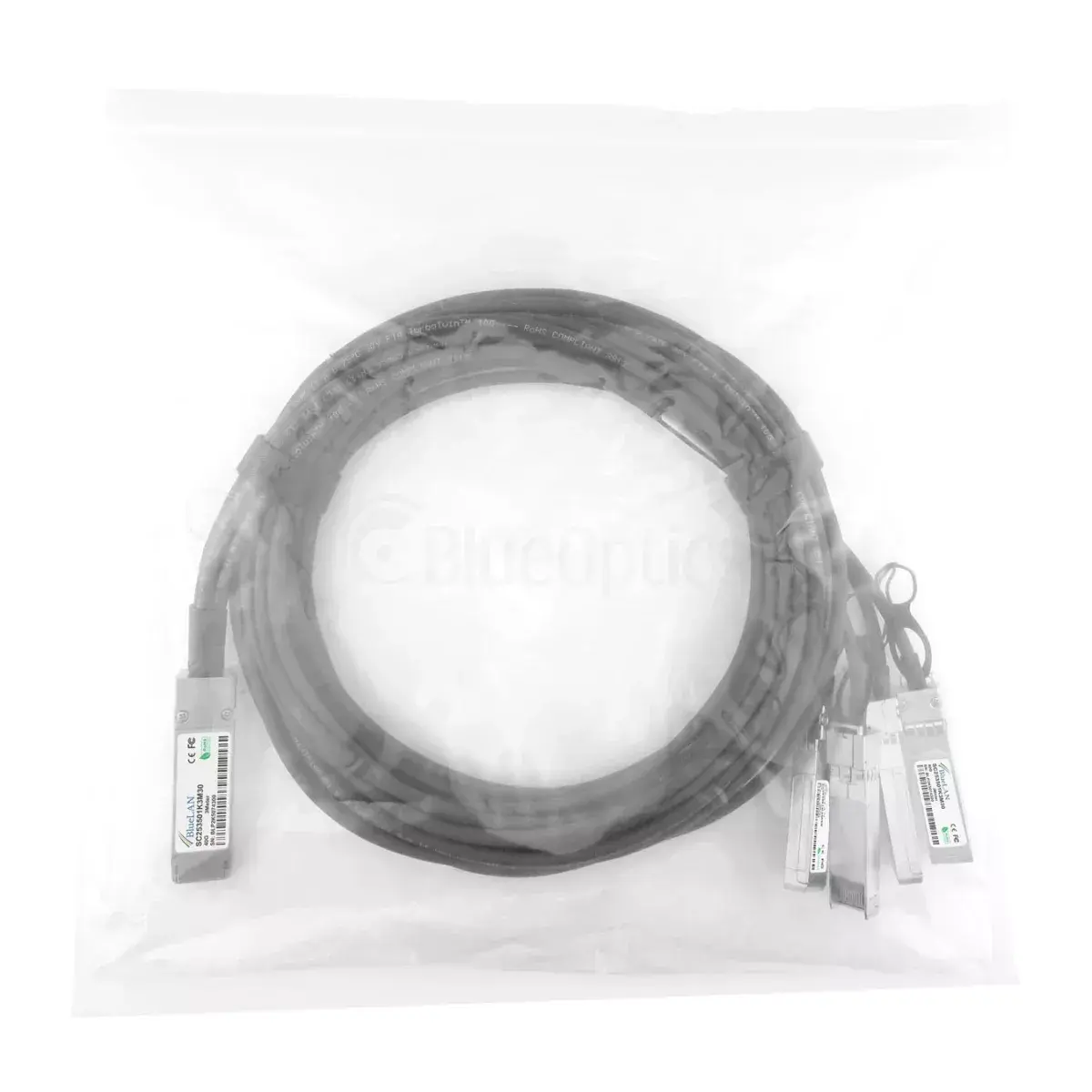 InfiniBand/optiskā šķiedra kabelis BlueOptics 10202-BL Photo 9