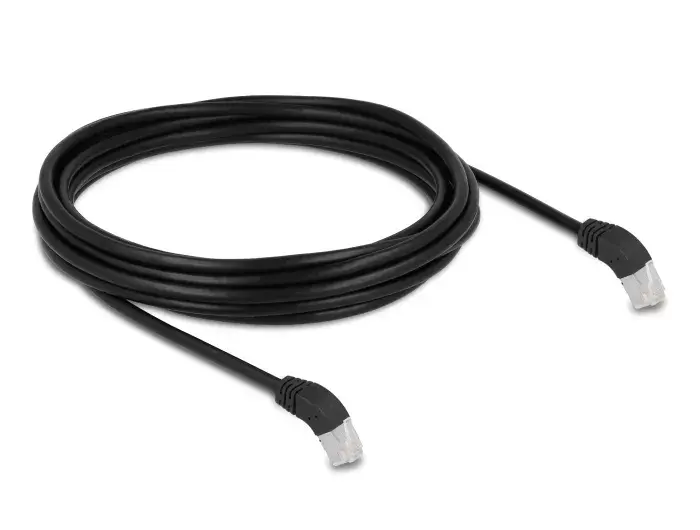 DeLOCK RJ45 Сетевой Кабель Cat.6A S/FTP 45° вниз Photo 2