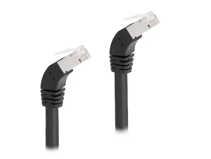 DeLOCK RJ45 Network Cable Cat.6A S/FTP 45° downwards Photo 2