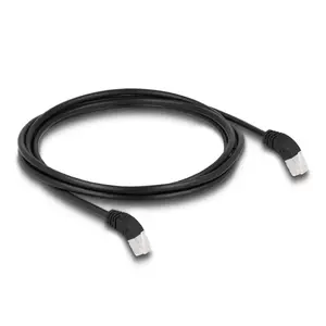 Network Cable DeLOCK RJ45 Cat.6A S/FTP 2m Black