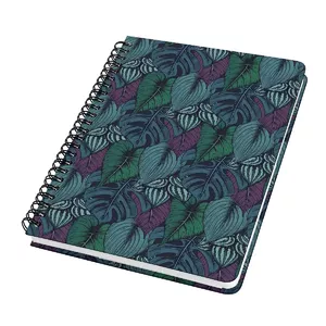 Writing Notebook Sigel Jolie JN612 A5 60 Sheets Black Green Purple Turquoise