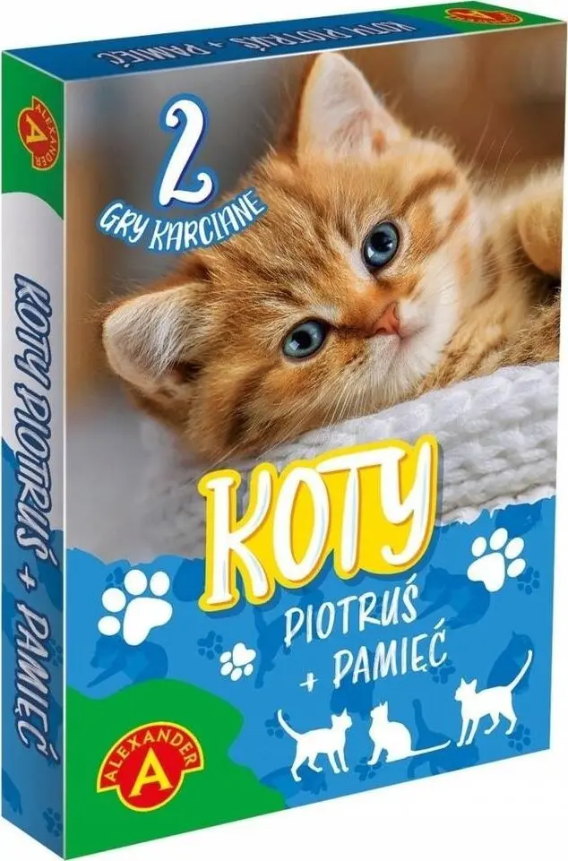 Card Game Alexander Cards Piotrus Memory - Cats Photo 3