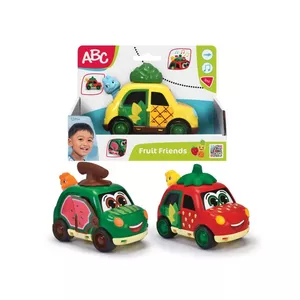 Transportlīdzekļi Friut Friends ABC 3 veidi 12 cm