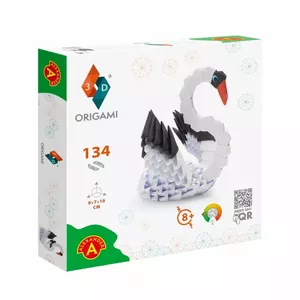 Educational 3D Origami Kit Alexander Origami 3D - Swan model 2831