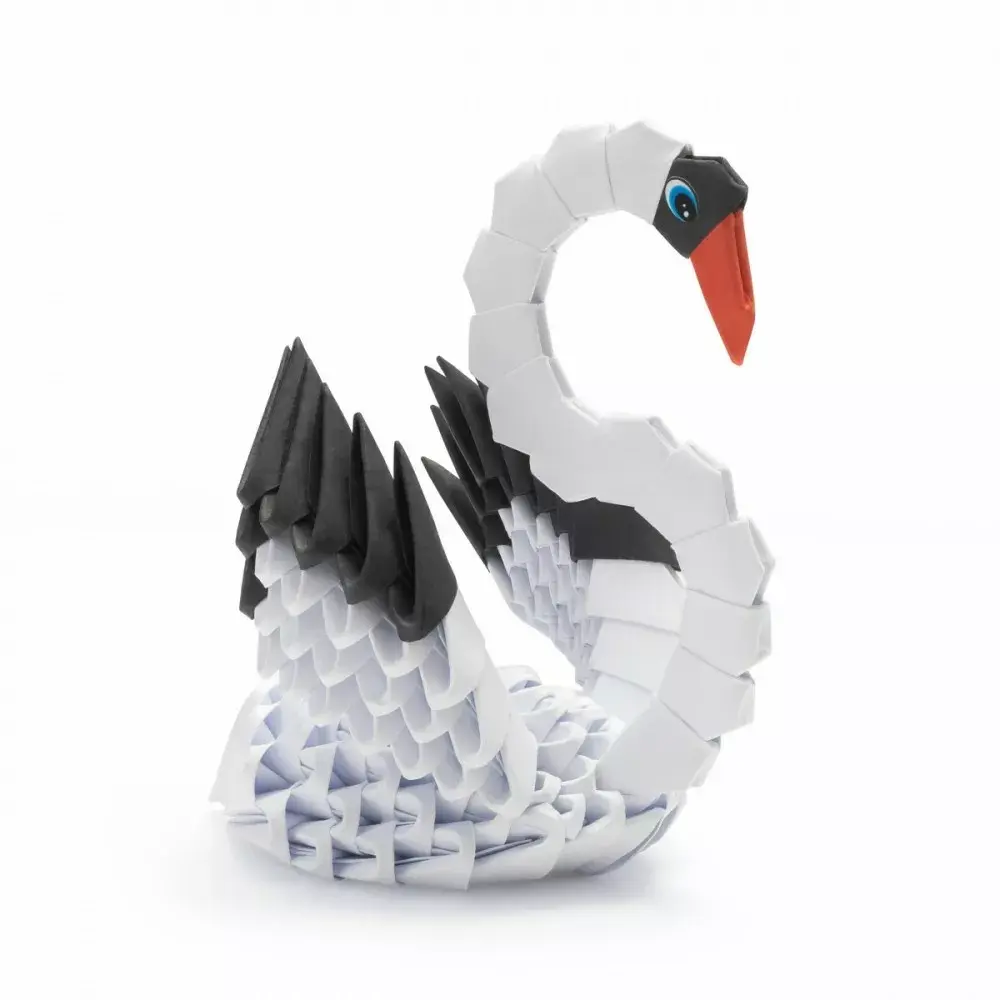 3D origami komplekts Alexander Origami 3D - Swan Photo 2