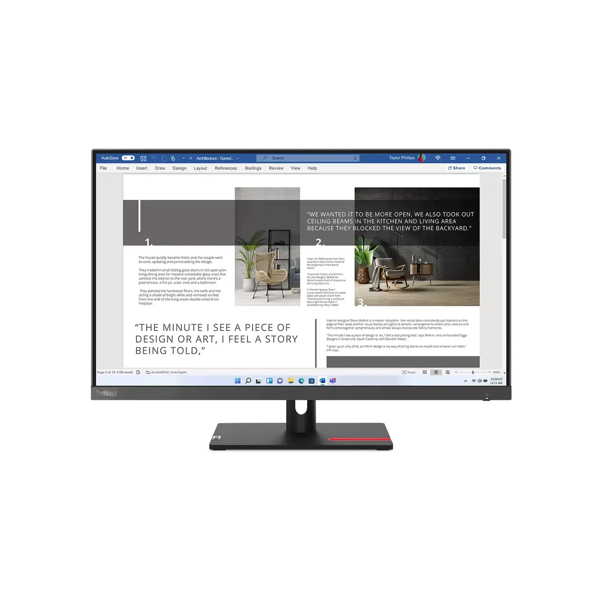 Lenovo ThinkVision S27i-30 27" Full HD monitors Photo 5
