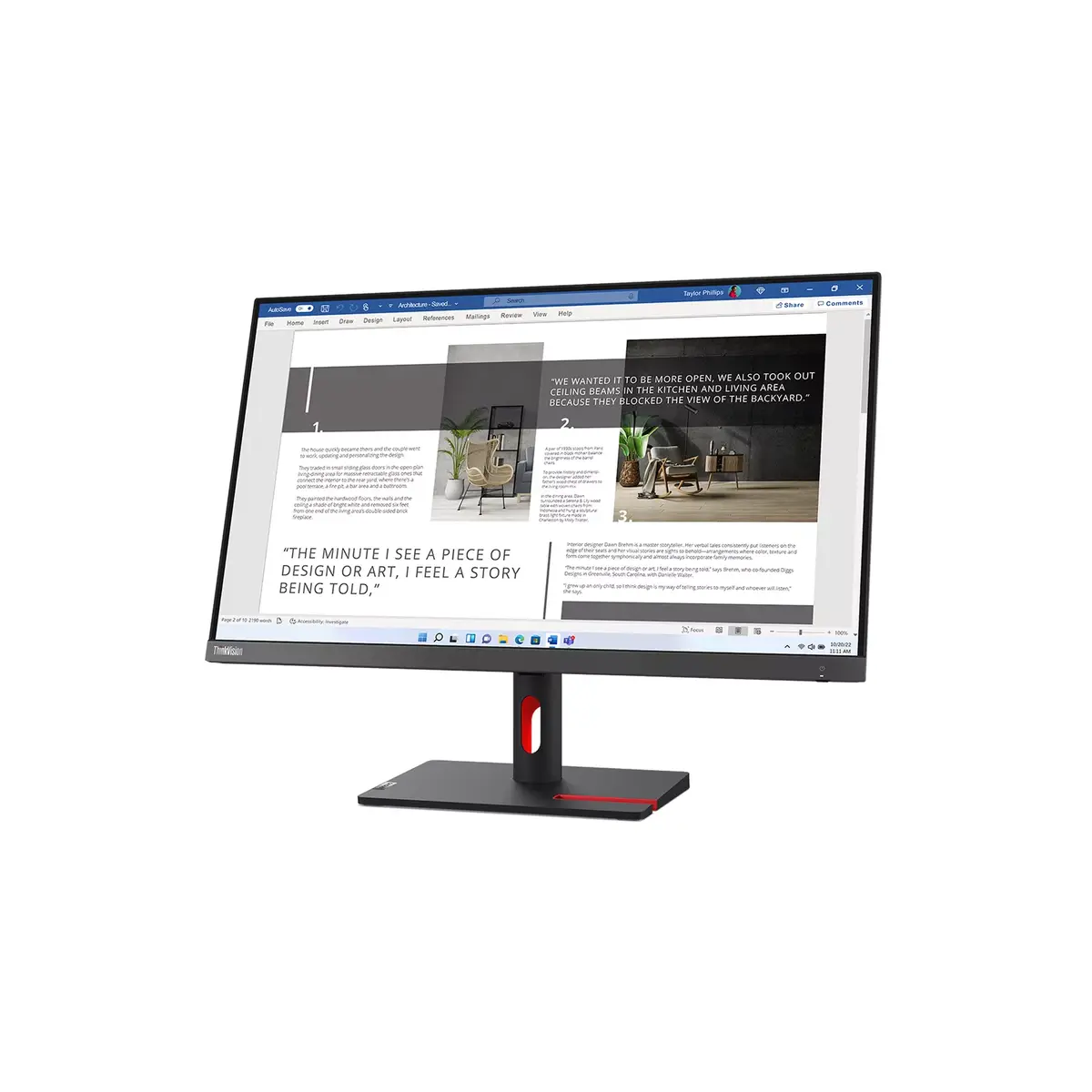 Lenovo ThinkVision S27i-30 27" Full HD monitors Photo 7