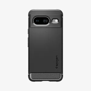 Spigen Rugged Armor mobilo telefonu Google Pixel 8 Matte apvalks 15,7 cm (6.16") Aploksne Melns