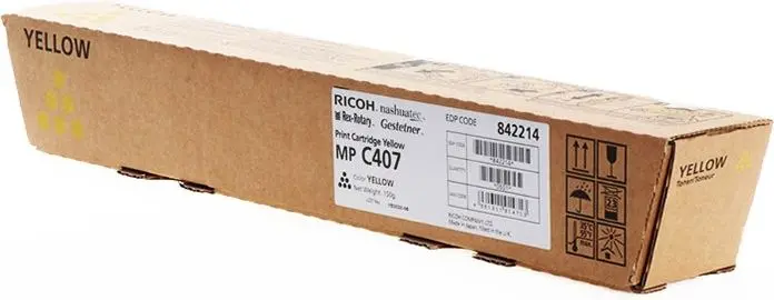 Toneris Ricoh MP C407 Dzeltenais 842214
