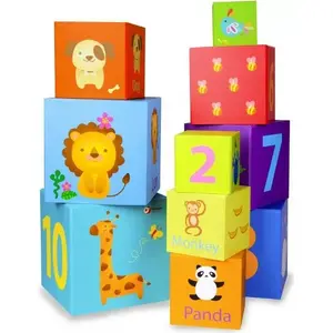 Classic World Magic Box Blocks Delione Musikzentrum Lernspielzeugkiste CW3567 — wooden music and block learning toy