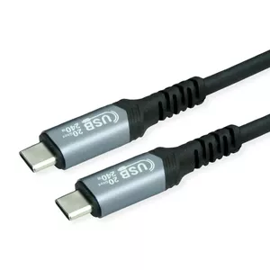 USB cable VALUE 11.99.9087 USB4 Gen 2x2 2 m USB C Black