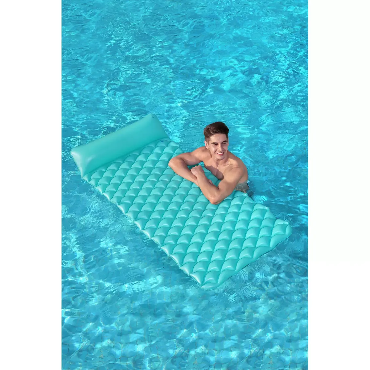 Peldēšanas matracis Bestway Inflatable Float'N Roll Air Mat Photo 8
