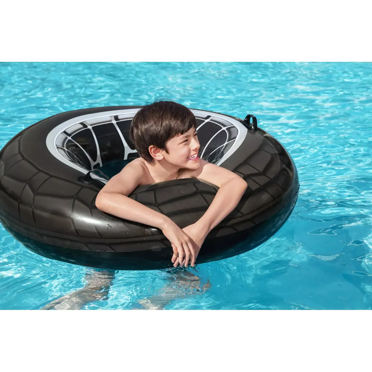 Надувной круг Bestway Inflatable High Velocity Tire Tube Φ1.19m Photo 9