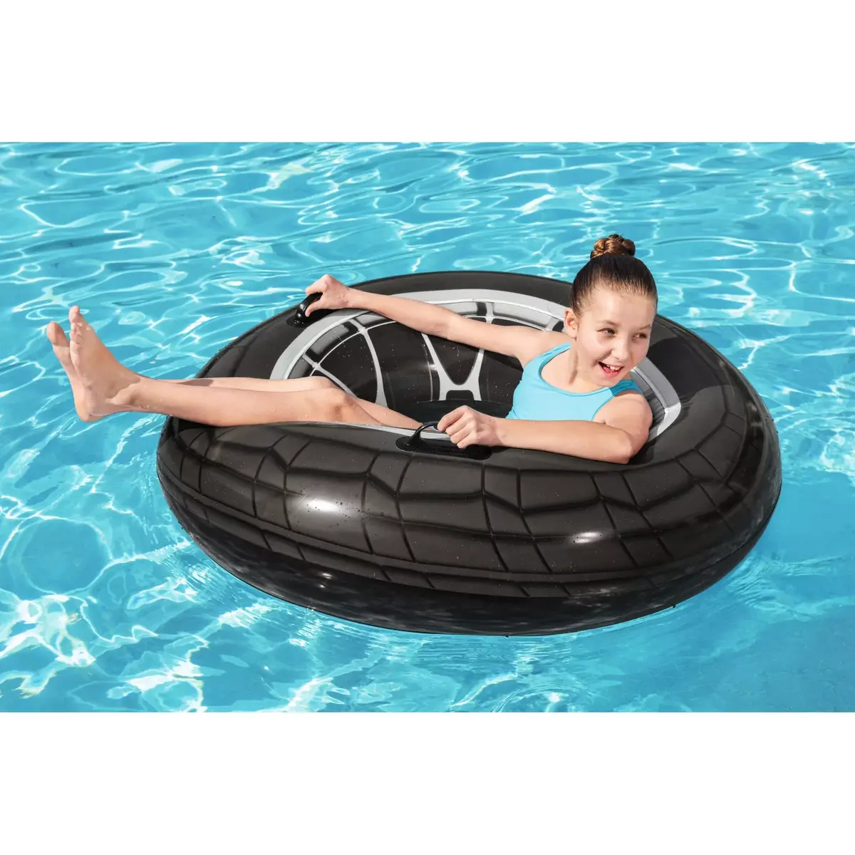 Надувной круг Bestway Inflatable High Velocity Tire Tube Φ1.19m Photo 10