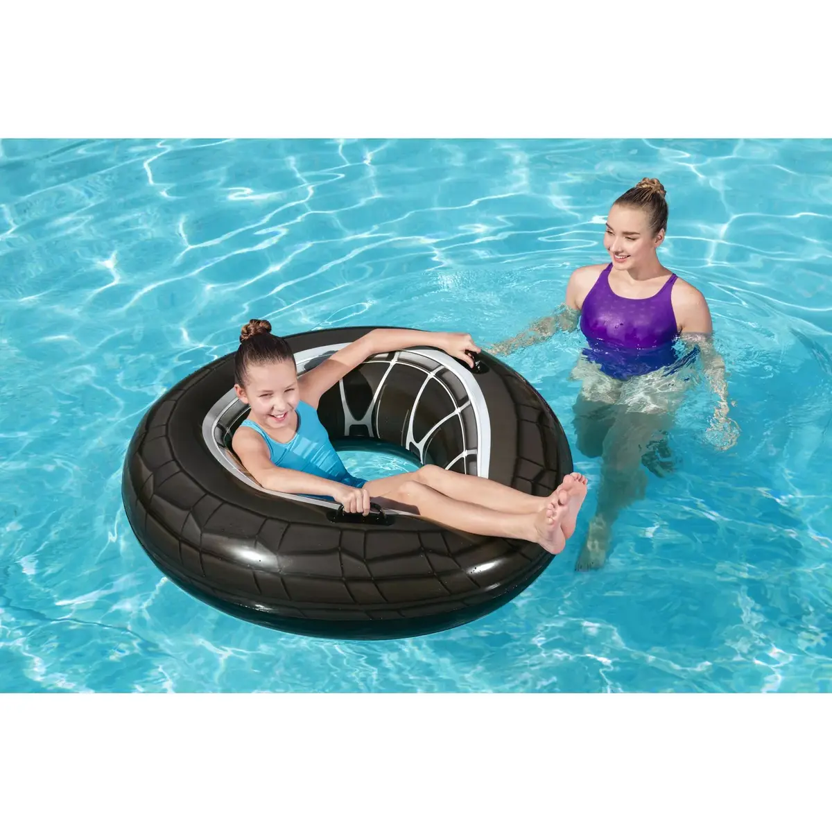 Надувной круг Bestway Inflatable High Velocity Tire Tube Φ1.19m Photo 11