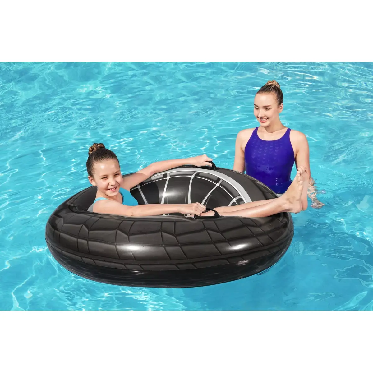 Надувной круг Bestway Inflatable High Velocity Tire Tube Φ1.19m Photo 12