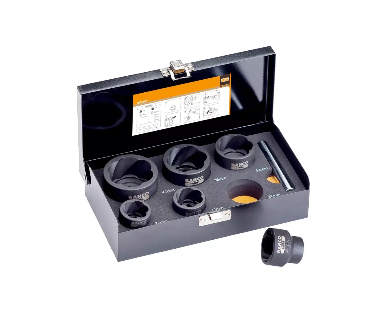 BAHCO BWTSP16 socket set Photo 2