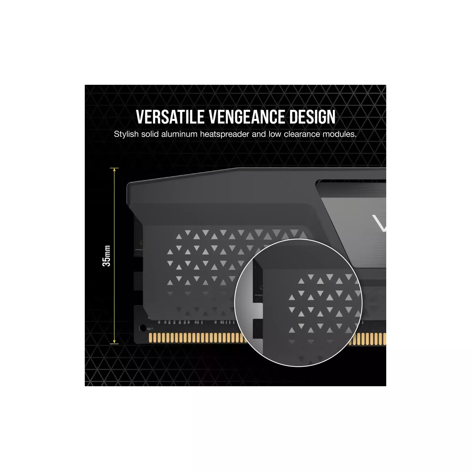 Corsair Vengeance DDR5 memory module CMK32GX5M2B5600Z40 | AiO.lv