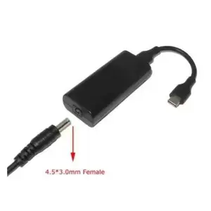 CoreParts MBXUSBC-CO0006 cable gender changer 4.5*3.0 USB C Black