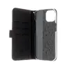 Чехол-книжка Insmat для Apple iPhone 15 - черный/оранжевый Photo 3