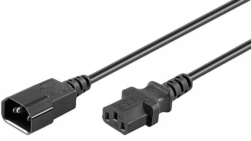 MicroConnect PE1413BL09 Power Cable C14 to C13 Photo 2