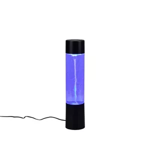 Настольная светодиодная лампа REALITY Tornado 0.9W RGB чёрная ø7 x 34 см