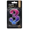 GoDan MLG174632 cake number candles — 8 cm Photo 2