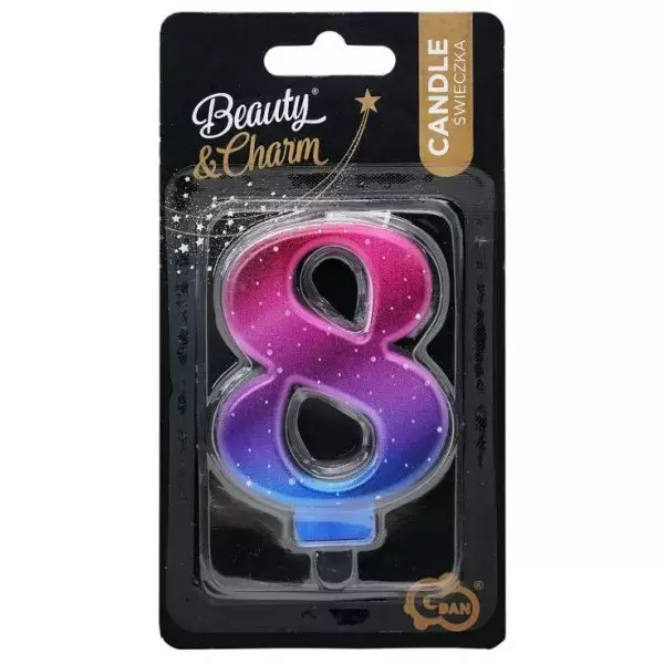 Cake candle topper GoDan MLG174724 8 cm Photo 2