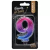 Cake candle topper GoDan MLG174748 Number 9 Photo 2