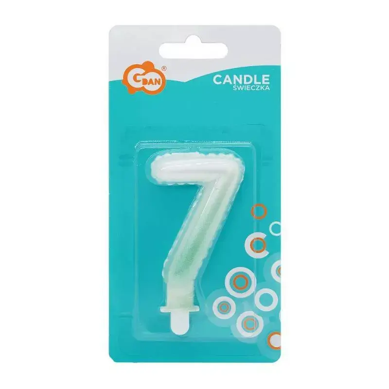 Cake candle topper GoDan MLG175103, 7 cm Photo 2
