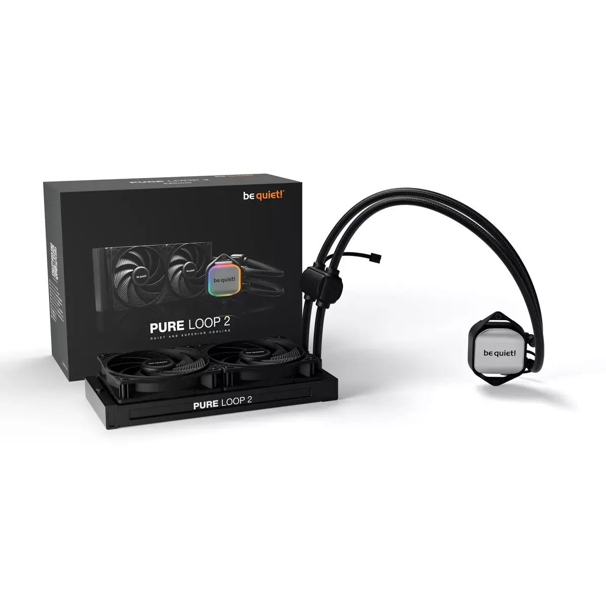 All-in-one šķidruma dzesētājs be quiet! Pure Loop 2 240mm Photo 2
