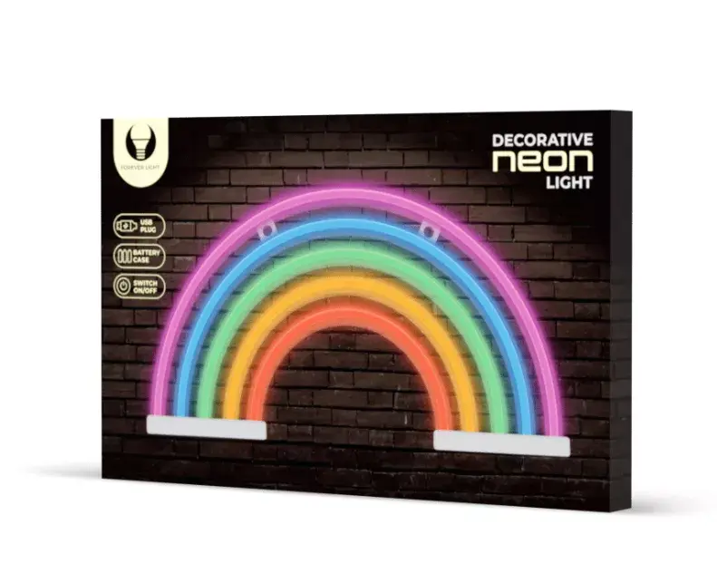 Neon LED Signboard forever FLNE14X Rainbow Photo 2