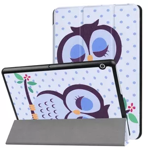 Tablet case Riff for Huawei MediaPad M5 Lite C5 10 — tri-fold stand, textured finish