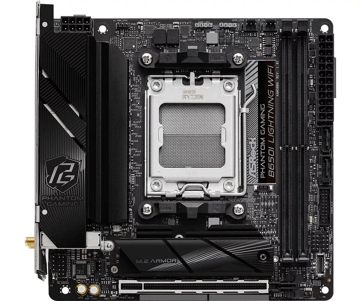 Материнская плата ASRock B650I Lightning WiFi mini‑ITX Photo 2