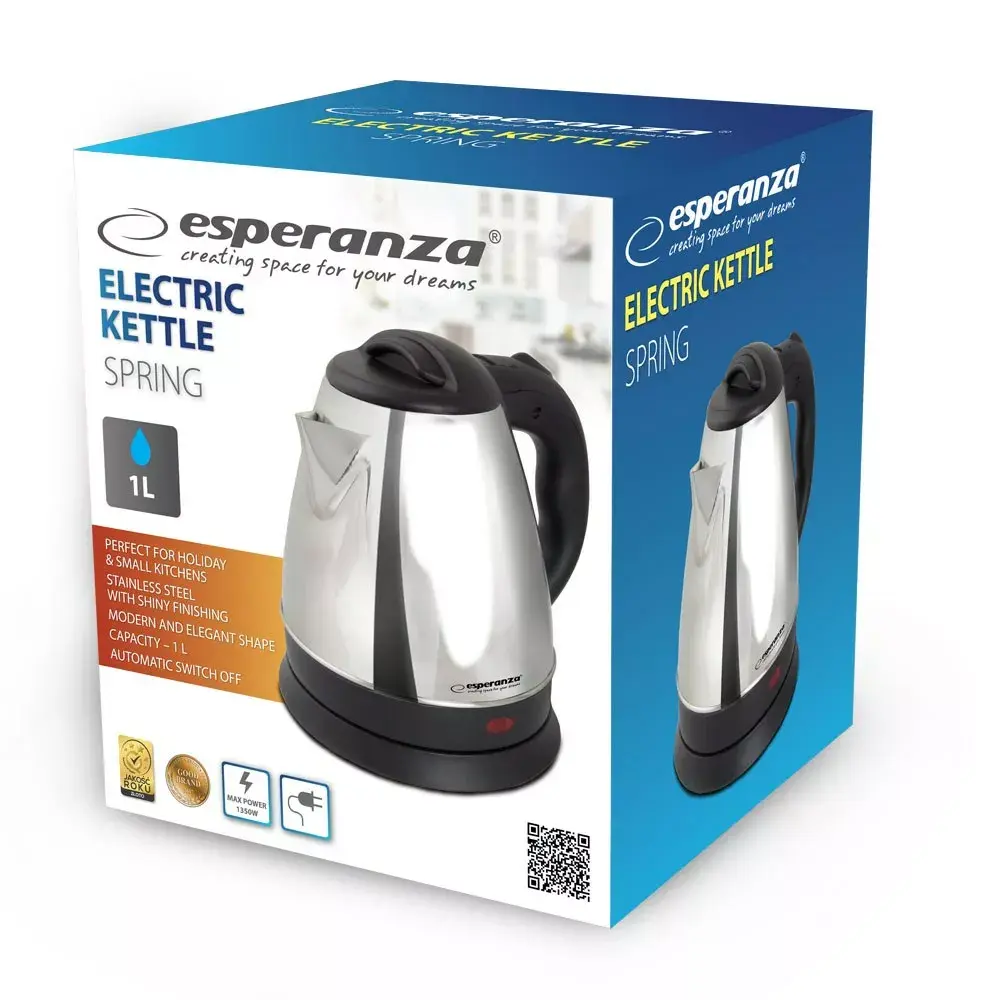 Электрический чайник Esperanza 1.7L 2200W EKK116X Photo 2