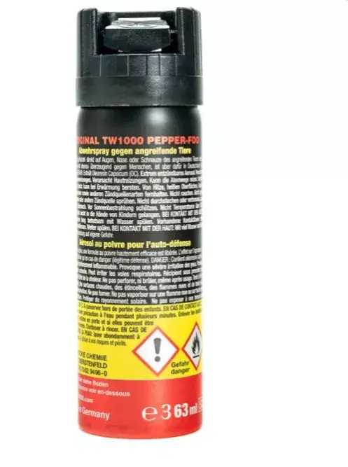 Перцовый баллончик TW 1000 PEPPER-FOG 63 мл Photo 2