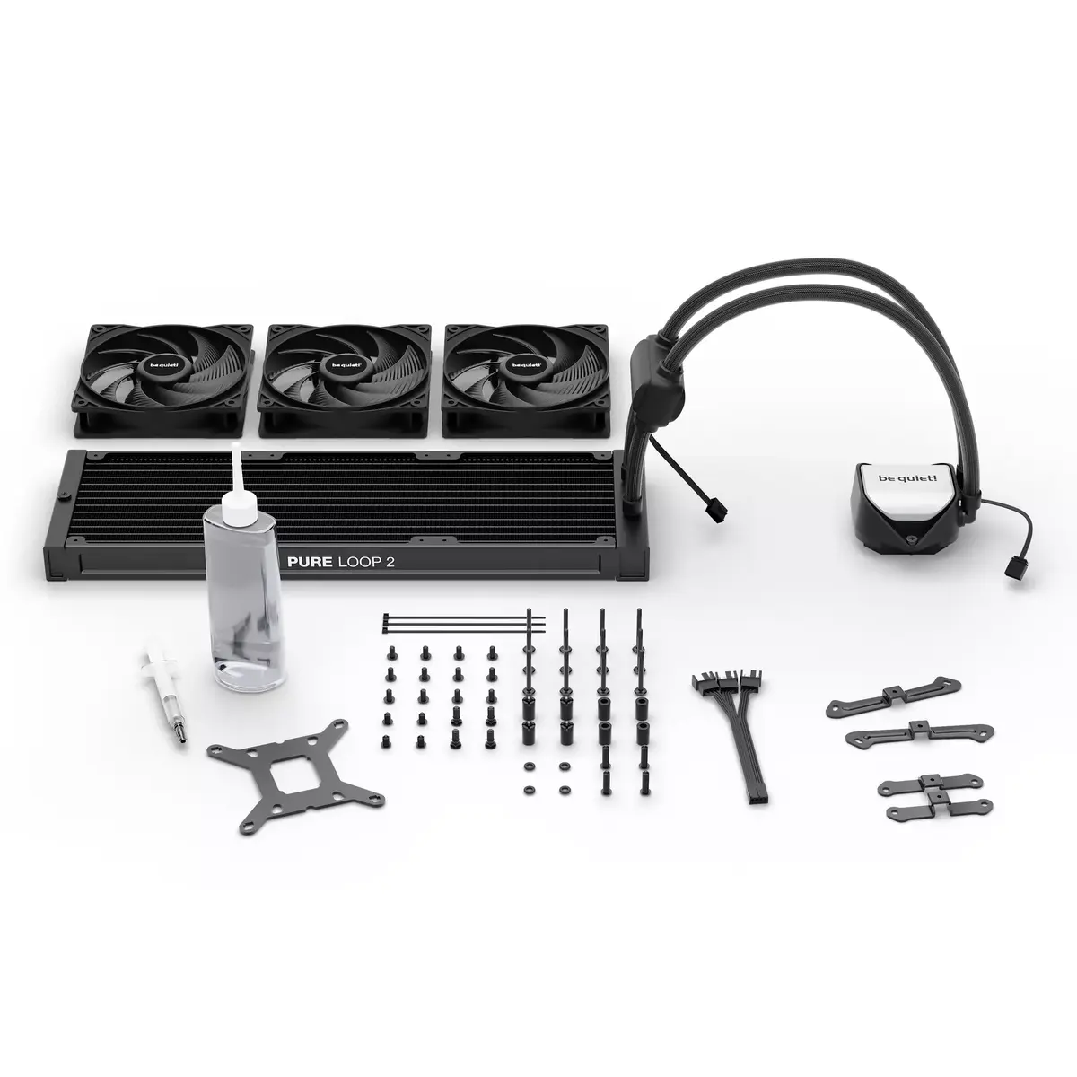 Система жидкостного охлаждения all-in-one be quiet! Pure Loop 2 360mm Photo 6